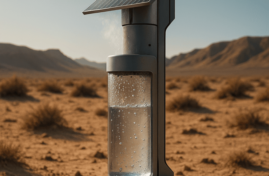 Piel electrónica y agua potable del aire: innovaciones…