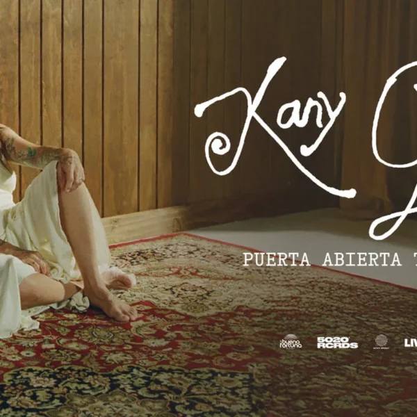 Kany García en una imagen promocional de la gira Puerta Abierta Tour 2026