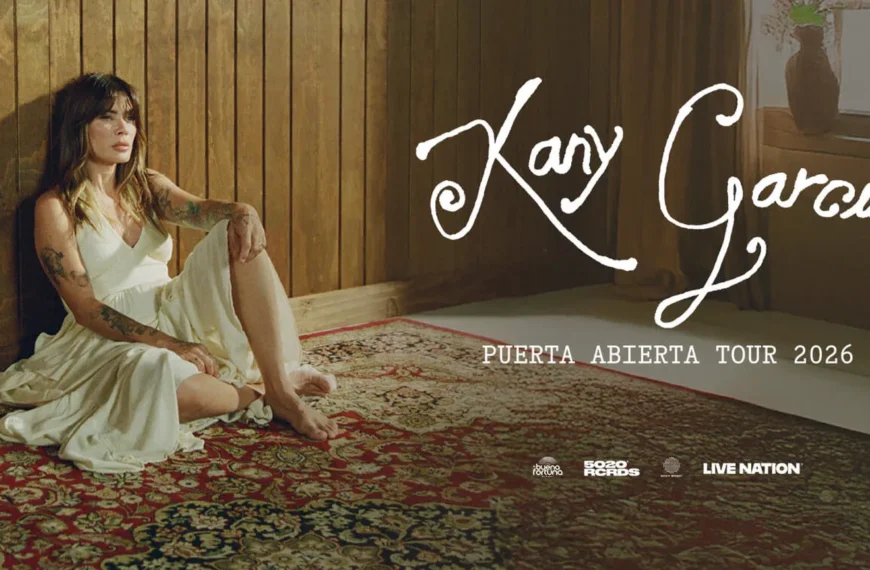 Kany García en una imagen promocional de la gira Puerta Abierta Tour 2026